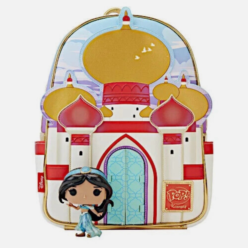 Disney Jasmine Backpack with Funko Pop